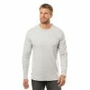 Travis Mathew Cloud Waffle Crew -Golf Sales Store travis mathew cloud waffle crew heather light grey 01 82323.1671652839