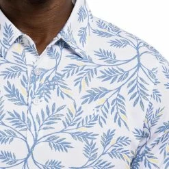 Travis Mathew Desert Wind Polo -Golf Sales Store travis mathew desert wind polo white 02 80770.1673903778