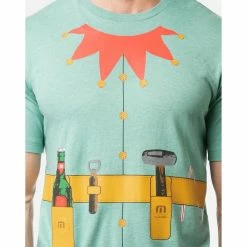 Travis Mathew Falalalala Tee -Golf Sales Store travis mathew falalalala tee heather green 04 45685.1636745046