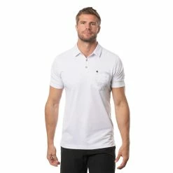 Travis Mathew It's A Rental Polo 10 Travis Mathew It's A Rental Polo -Golf Sales Store travis mathew its a rental polo white 01 90105.1676595712