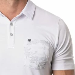 Travis Mathew It's A Rental Polo 12 Travis Mathew It's A Rental Polo -Golf Sales Store travis mathew its a rental polo white 02 87644.1676592782
