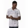 Travis Mathew Make Camp Polo 1 Travis Mathew Make Camp Polo -Golf Sales Store travis mathew make camp polo heather light grey 01 68441.1676581674