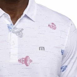 Travis Mathew Mexicali Polo -Golf Sales Store travis mathew mexicali polo white 03 56897.1678469279