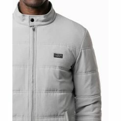 Travis Mathew Midnight Oil Jacket -Golf Sales Store travis mathew midnight oil jacket heather grey 04 93962.1640880542