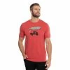 Travis Mathew Midnight Ride Tee -Golf Sales Store travis mathew midnight ride tee heather red 01 54425.1671653709