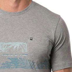 Travis Mathew Secluded Spot Tee -Golf Sales Store travis mathew secluded spot tee heather grey 02 12549.1676597083