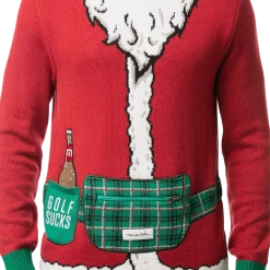 Travis Mathew St. Nick Sweater 9 Travis Mathew St. Nick Sweater -Golf Sales Store travis mathew st nick sweater red 04 86381.1638892840