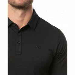 Travis Mathew The Heater Polo -Golf Sales Store travis mathew the heater polo black 04 21699.1676588418