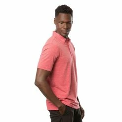 Travis Mathew The Heater Polo -Golf Sales Store travis mathew the heater polo heather scooter 03 01788.1676580705