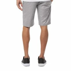 Travis Mathew Turtle Bay Shorts -Golf Sales Store travis mathew turtle bay short heather sleet 03 35788.1659042492