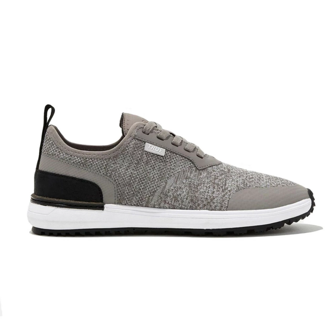 True Men's Lux Knit Golf Shoes - Timeless Grey 3 True Men's Lux Knit Golf Shoes - Timeless Grey